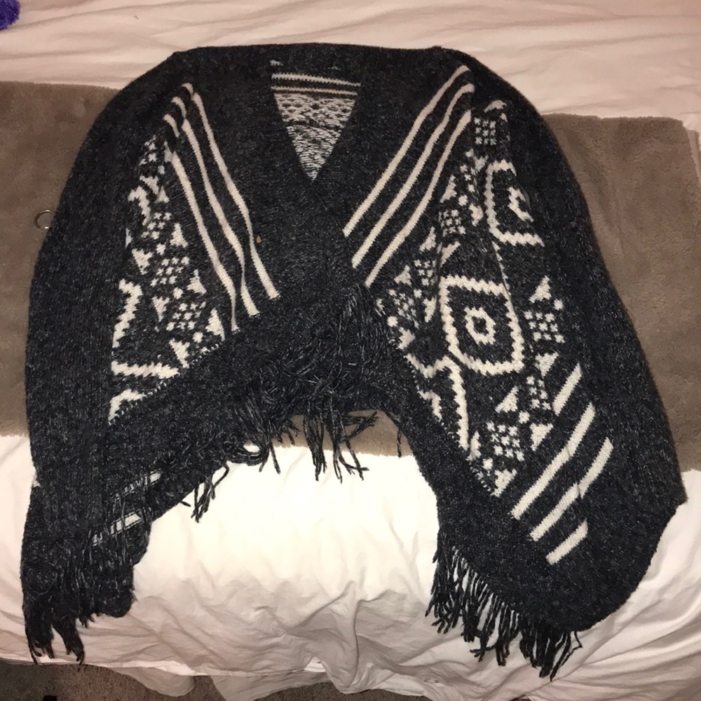 Grey cardigan